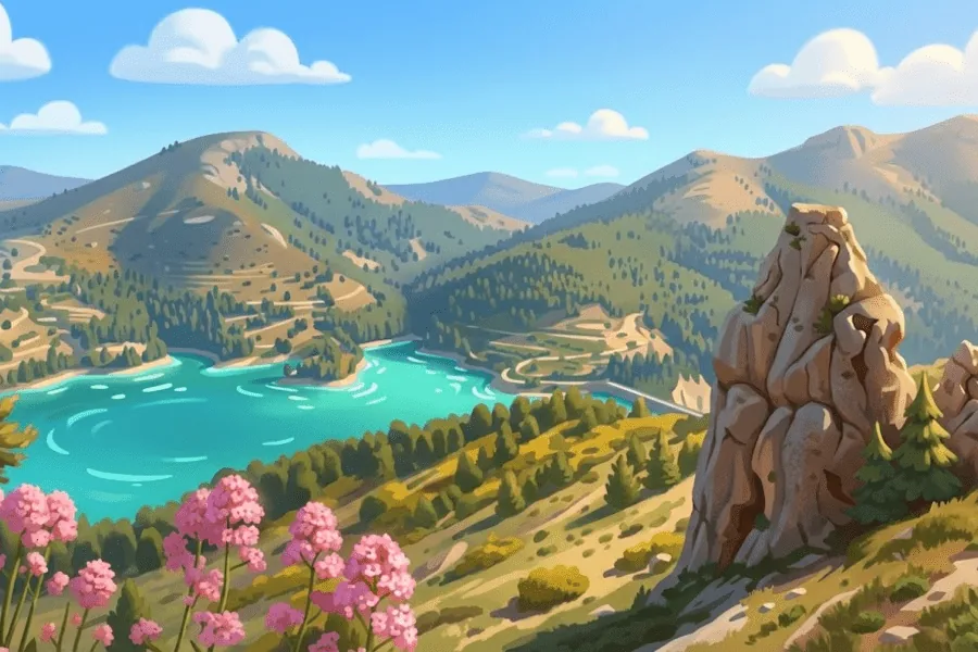 DonCesped artificial grass in Guadalest