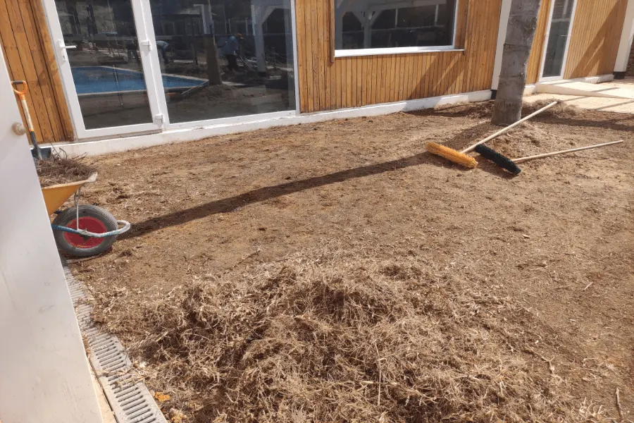 Instalación de Césped Artificial en Camping Gandía