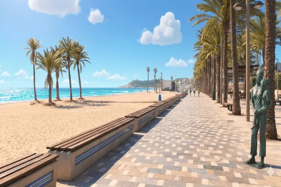 DonCesped kunstgras in San Juan de Alicante, Sant Joan d'Alacant